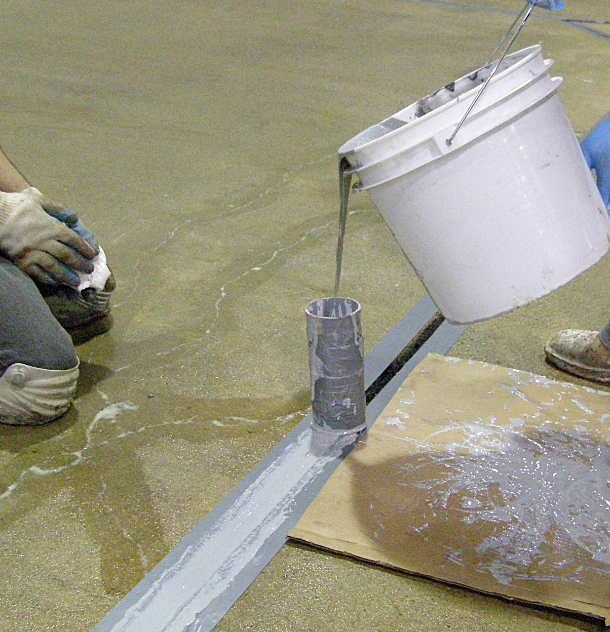 Crack filling and joint repair