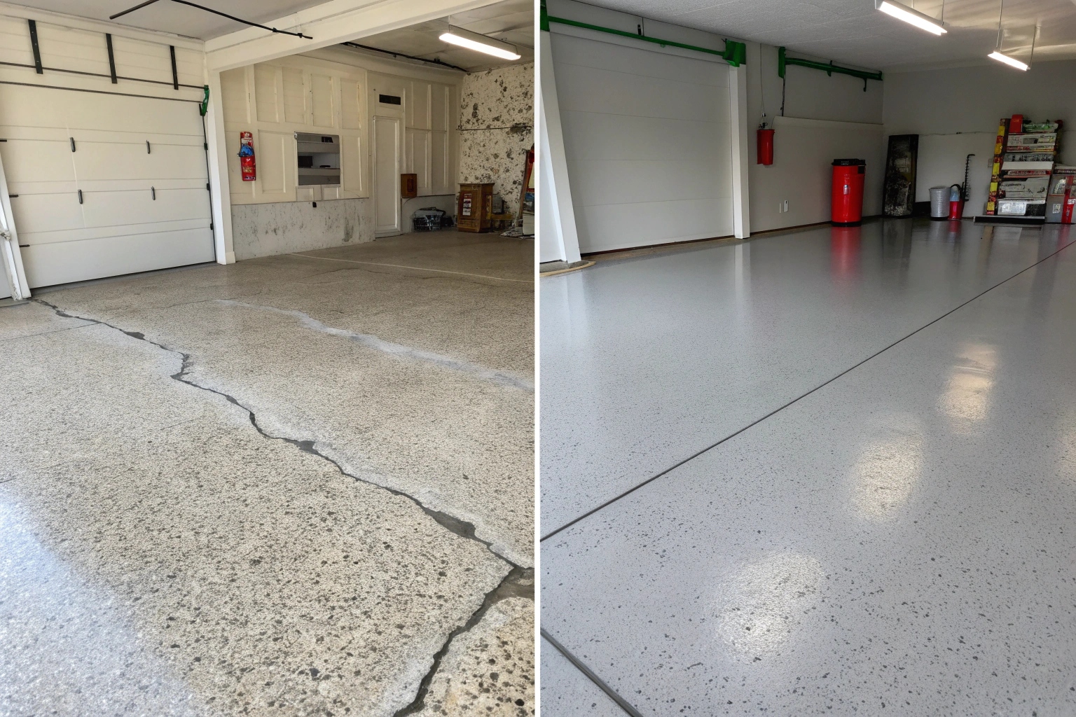 Epoxy floor restoration