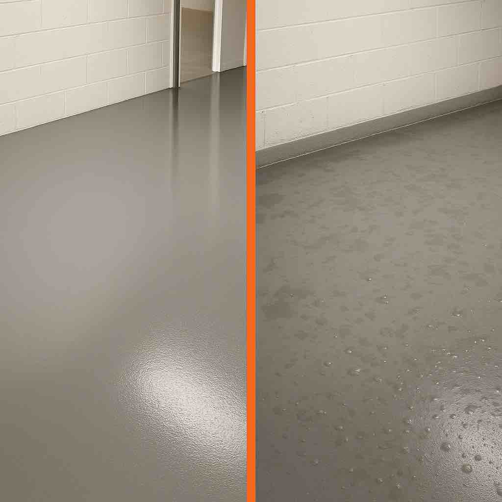 Industrial floor resurfacing