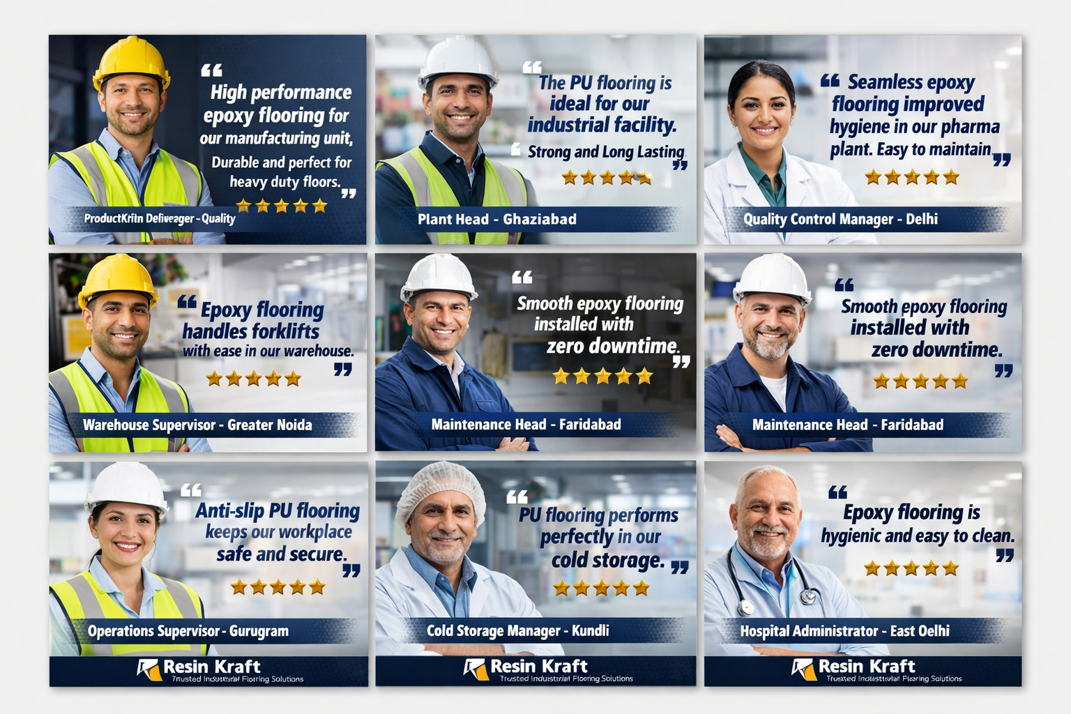 Resin Kraft testimonial highlights